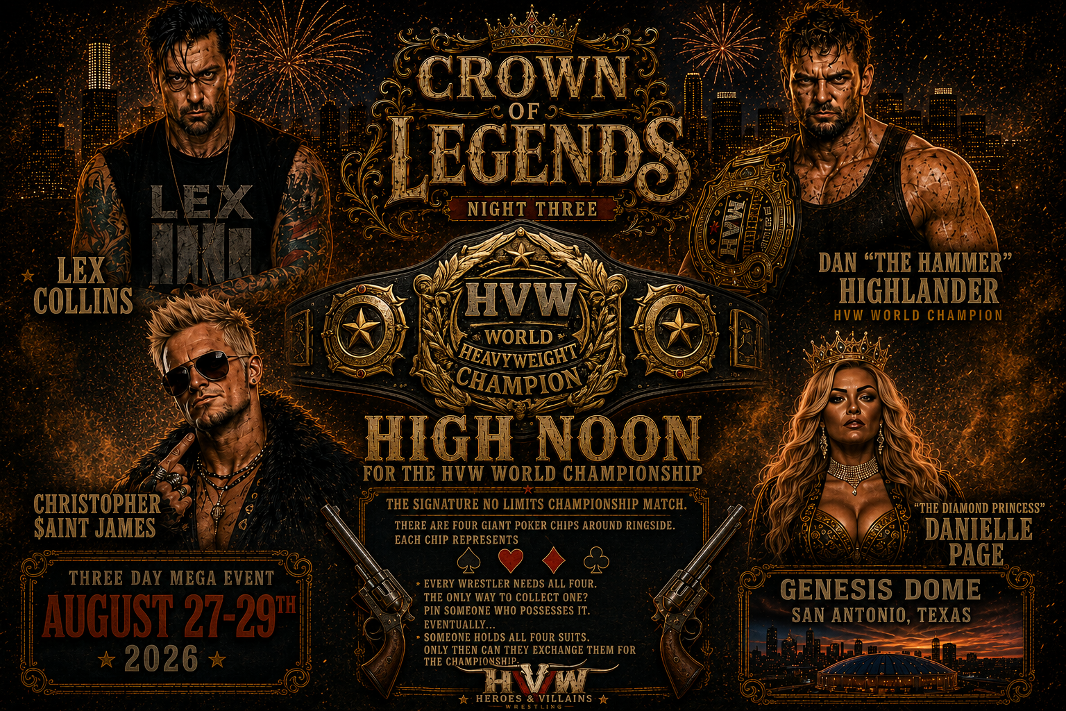 HVW's Crown of Legends: Crown of Legends Night Three