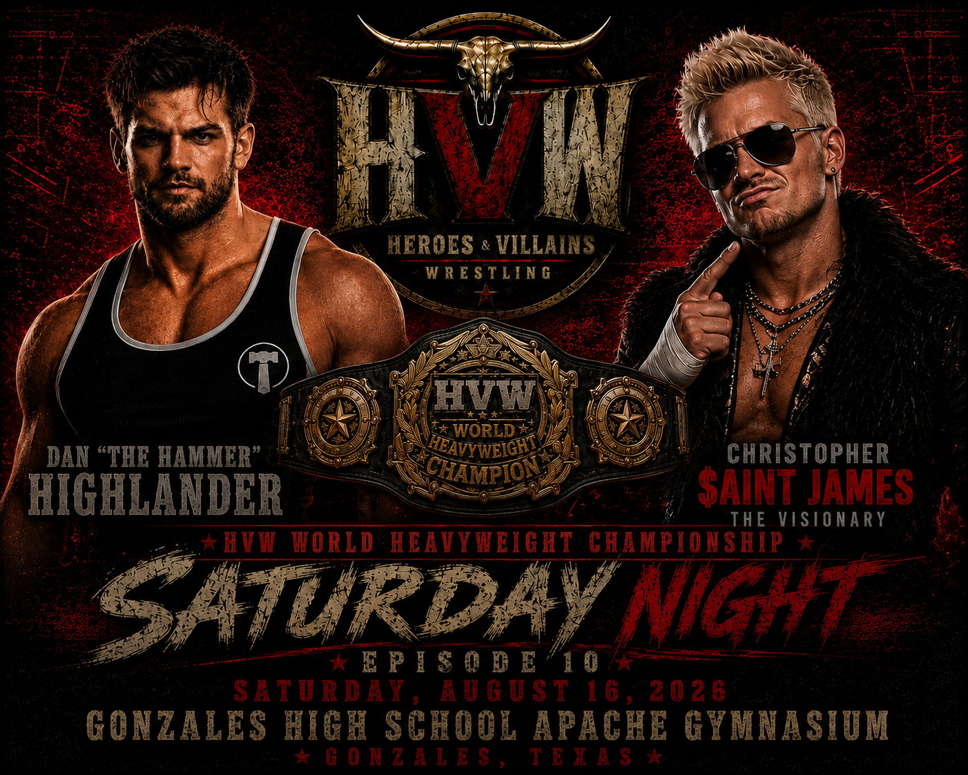 Saturday Night comes early! The final show before Crown of Legends is LIVE!